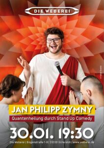 Jan Philipp Zymny – Quantenheilung durch Stand Up Comedy